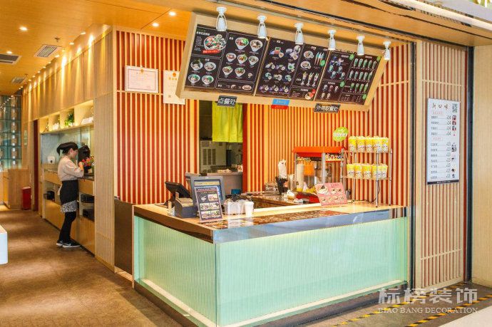 布蘭諾奶茶門店裝修奶茶店裝修公司怎樣選？